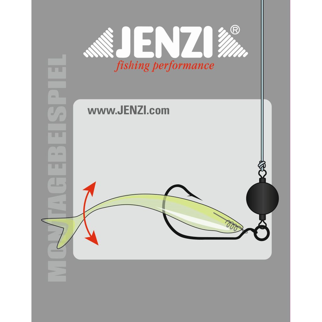 Lose Offset-Hook m Spirale 1