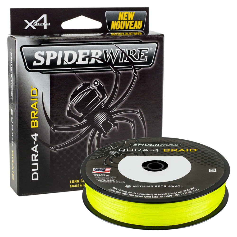Spiderwire Dura 4 Gelb / 150m 0.10 mm / 9,1 kg