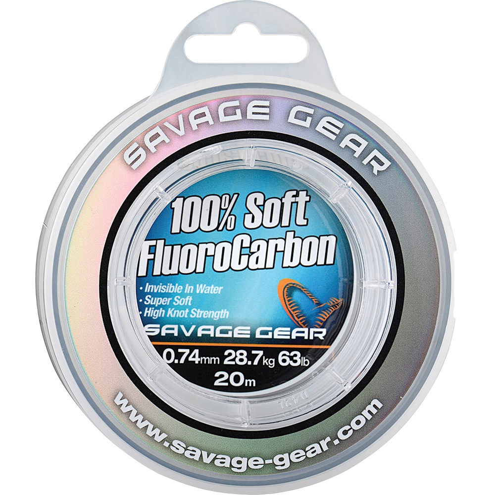 SAVAGEGEAR 100% Soft Fluorocarbon 0,26mm/4,7 kg/50 m