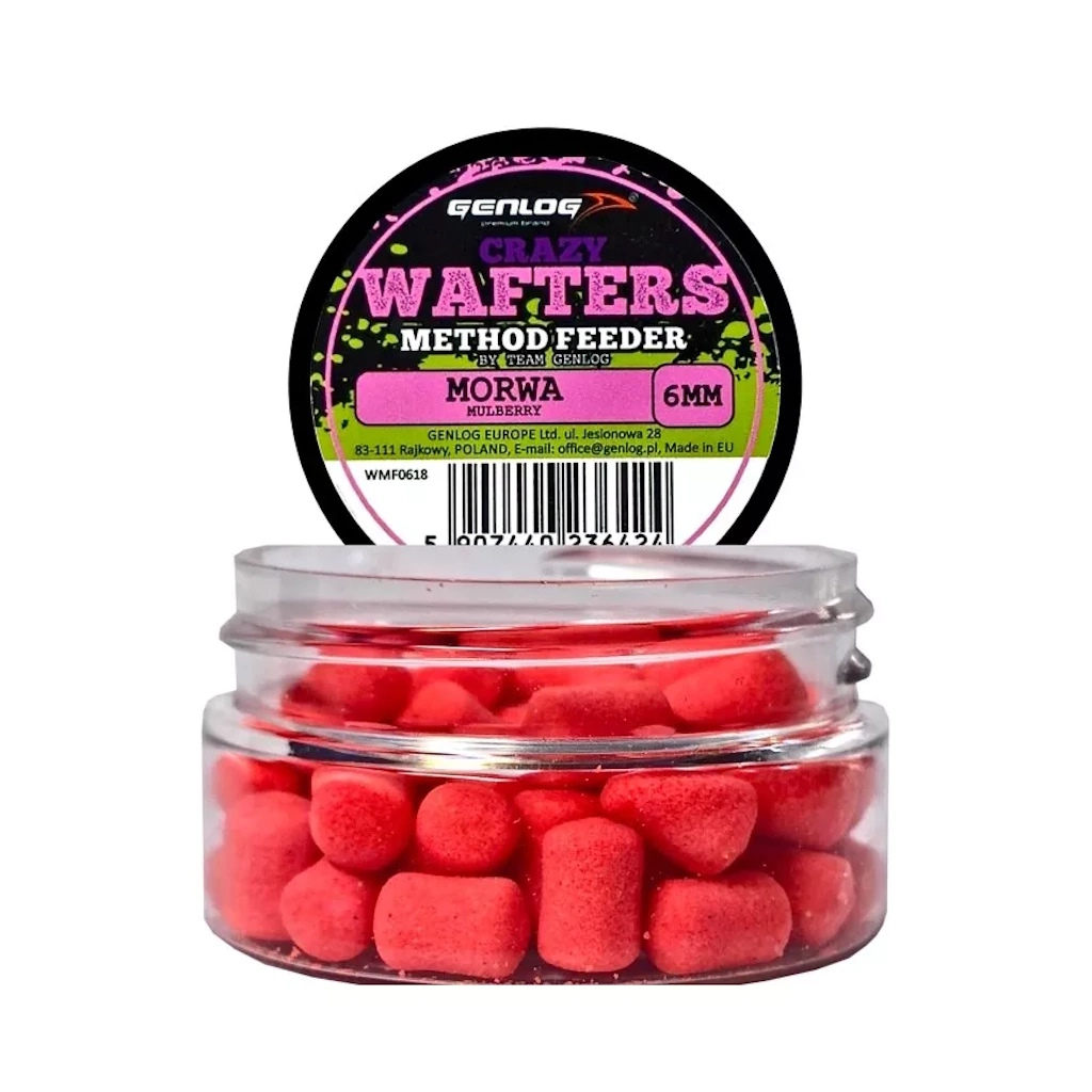 GENLOG Method Feeder Wafters CRAZY Schwebend  8mm 15g Mulberry