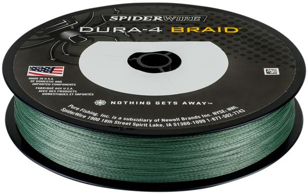 Spiderwire Dura 4 Green / 150m 0.25 mm / 23,2 kg