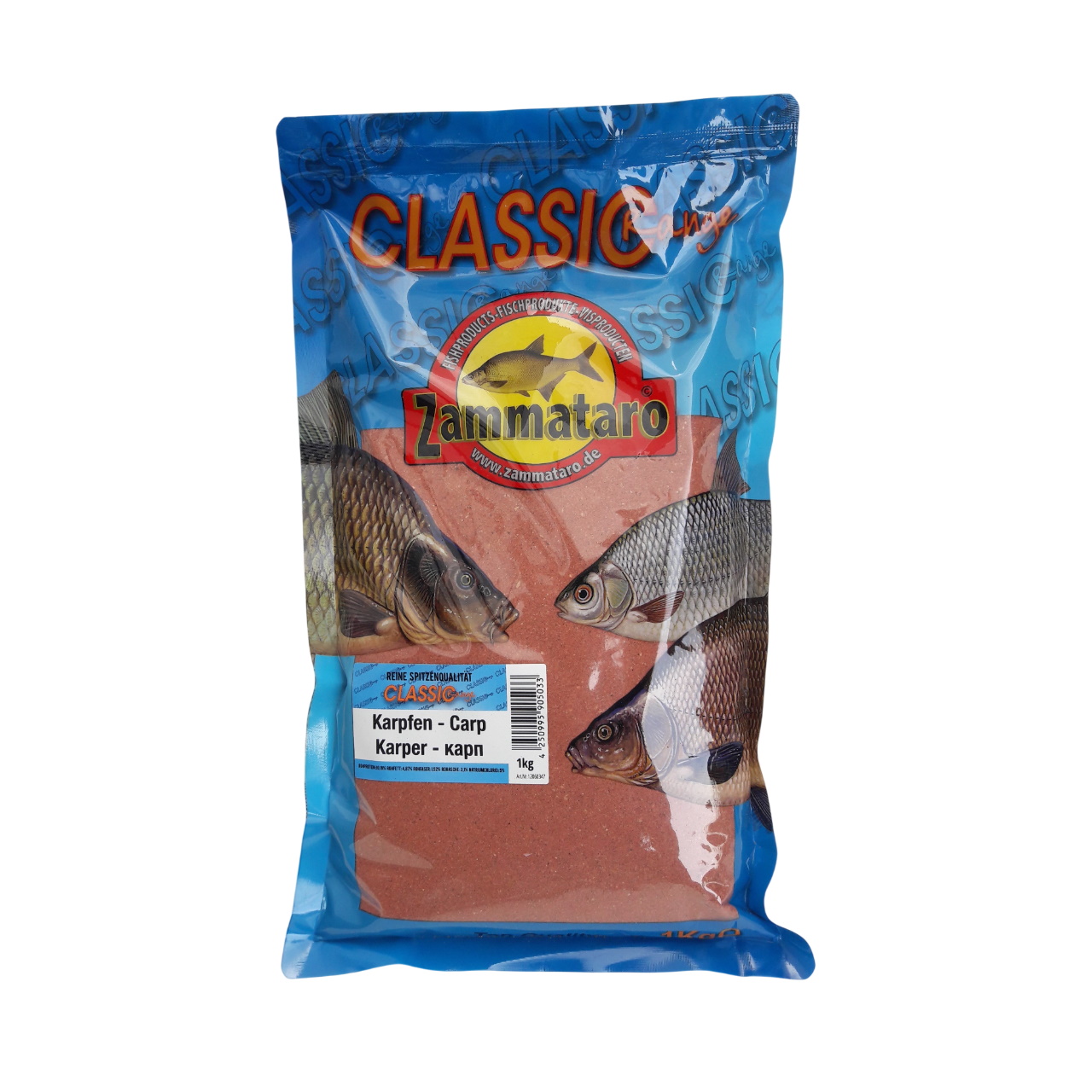 Zammataro Fischlockfutter Classic Range - Karpfen 1 kg