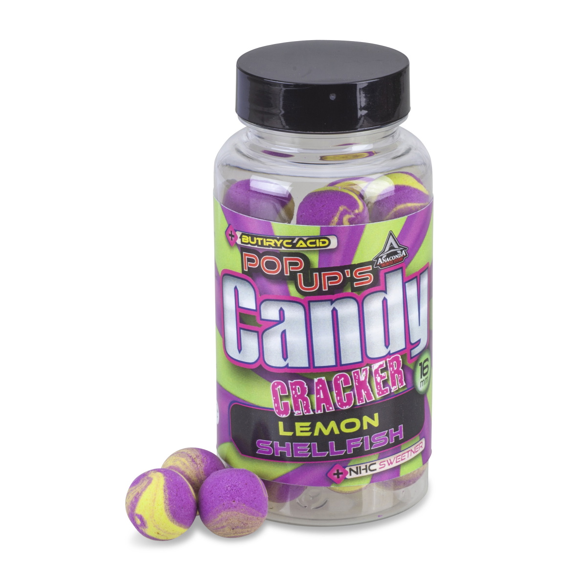 ANACONDA Candy Cracker Mini-Boilies Pop Up's 16 mm