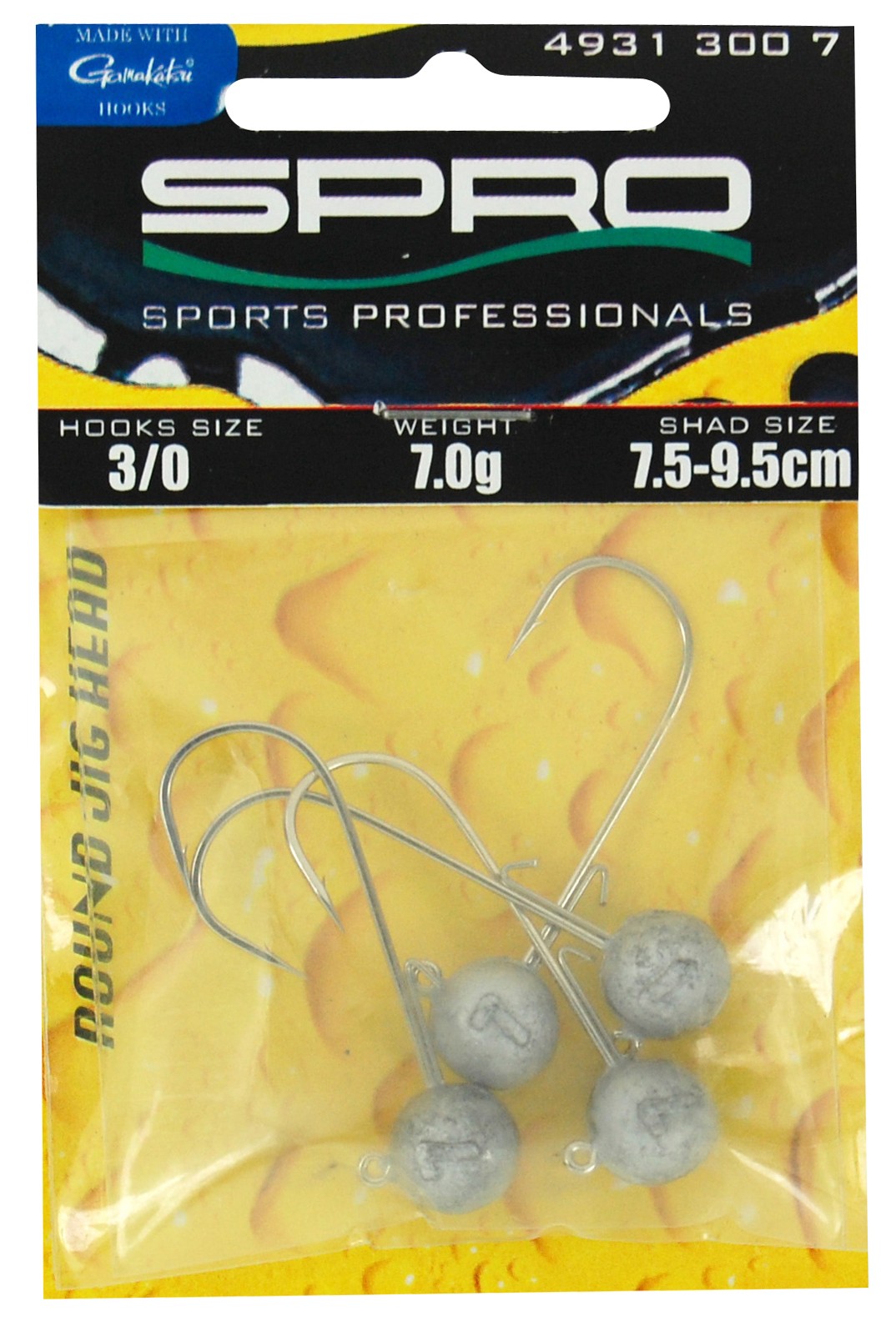 Spro Round Jig Head JIG 22 Gr.1 / 7g