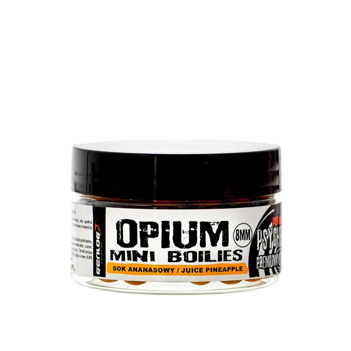 Opium Method Feeder Mini Boilies Sinking 8mm  42g Juice Pineapple