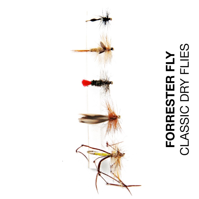 Forrester Fly-Sortiment Classic Dry Flies