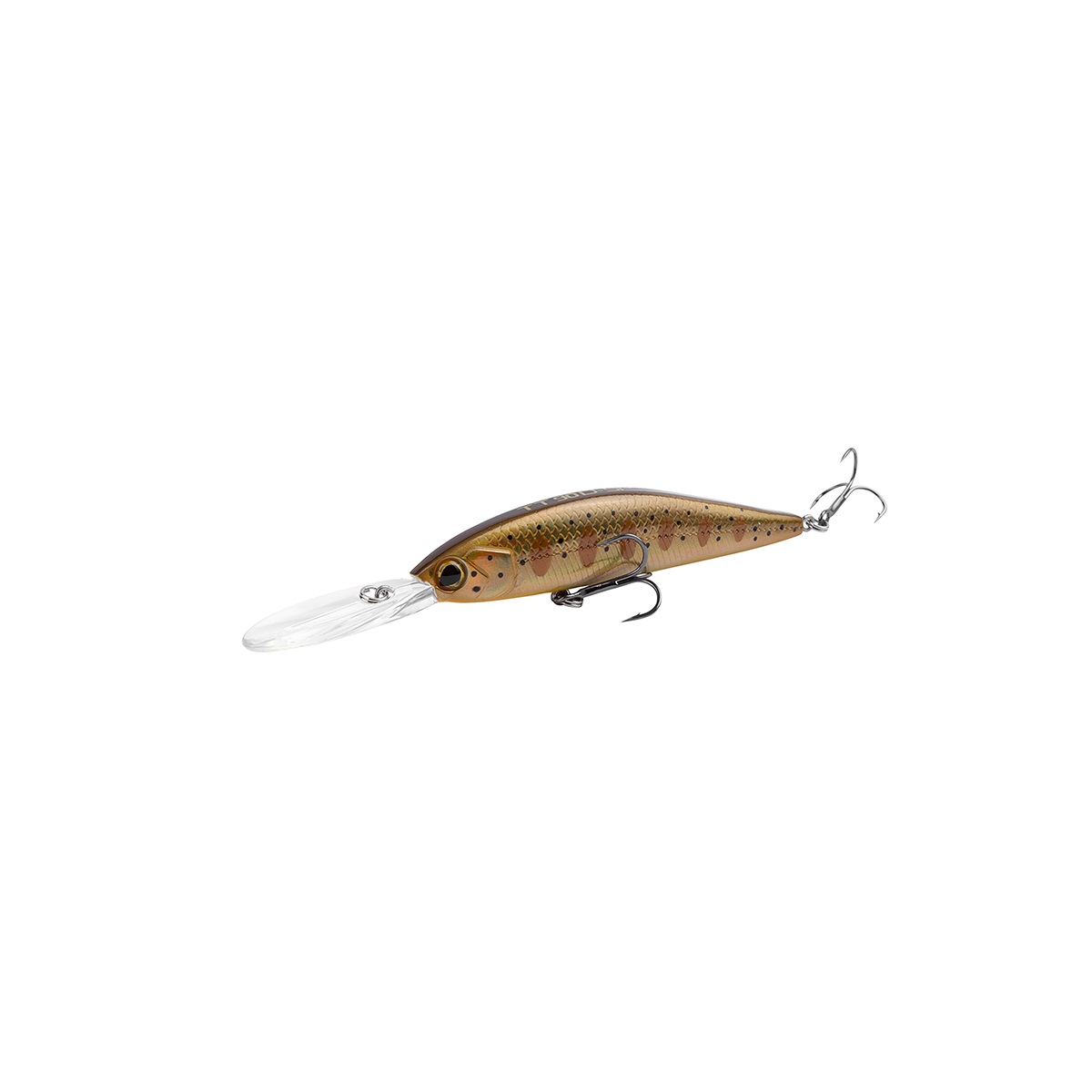 SHIMANO Wobbler Yasei Trigger Twitch D-SP 90mm Brown Trout