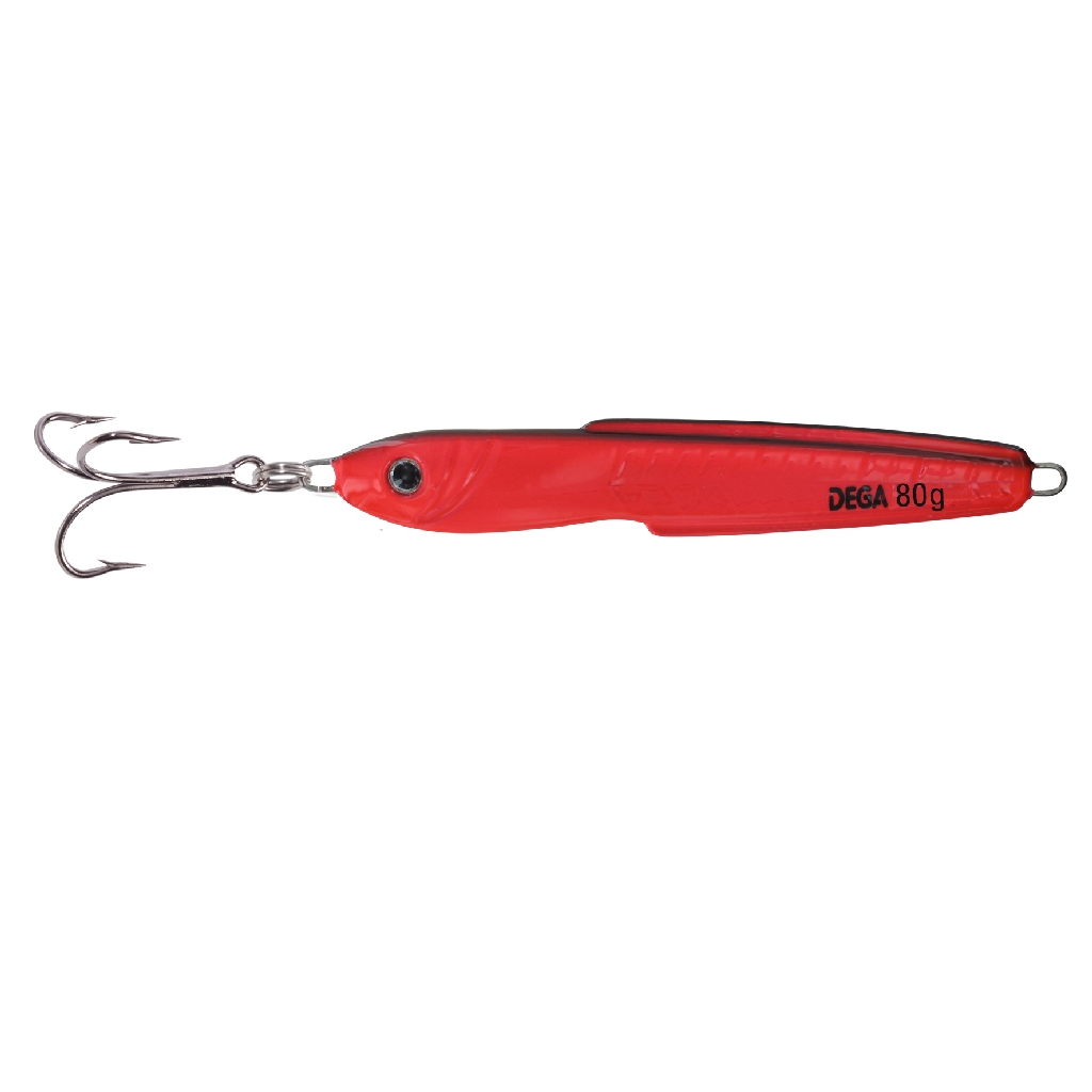 MARINOR Atlanterhavssilda Pilker, 80 G à 300 G, Rouge/orange, Triplé MARINOR Atlanterhavssilda Pilker, 80 G à 300 G, Rouge/orange, Triplé
