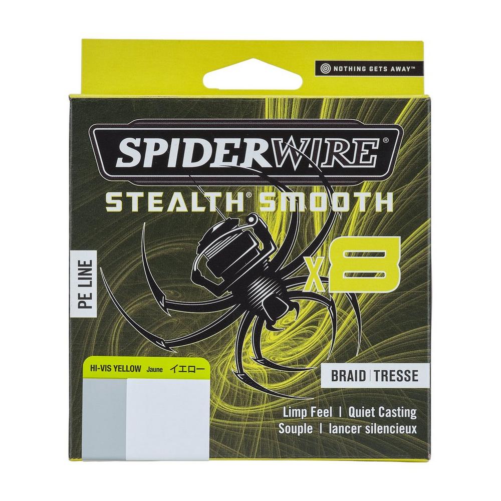 Spiderwire Stelath Smooth 8 Yellow / 150m 0.13 mm / 11,2 kg