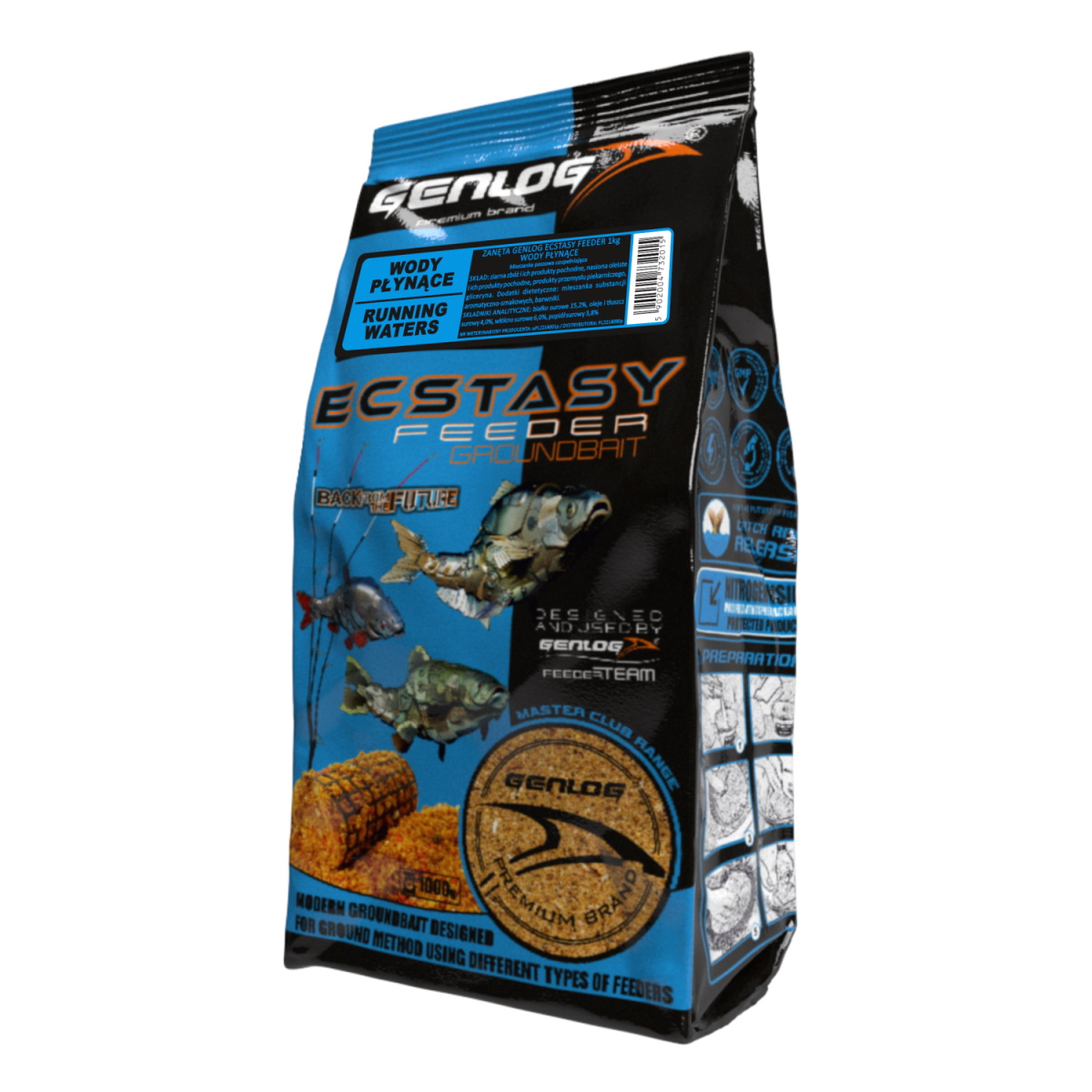 Lockfutter Feeder Ecstasy Fließwasserr 1 kg Lockfutter Feeder Ecstasy Fließwasserr 1 kg