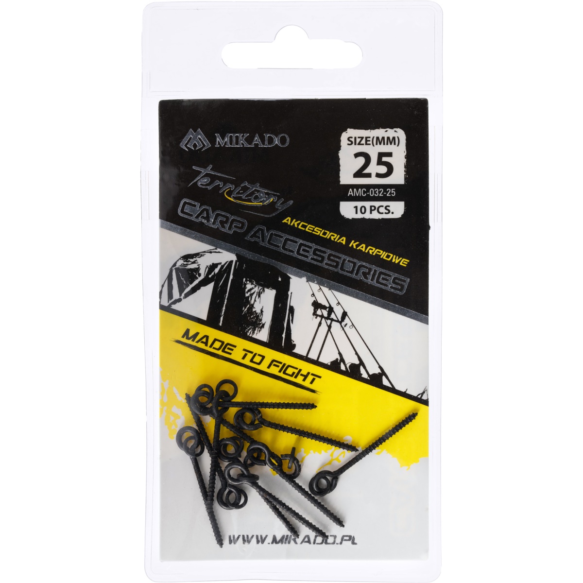 Mikado Schraube für Boilies mit Ovalring 13mm