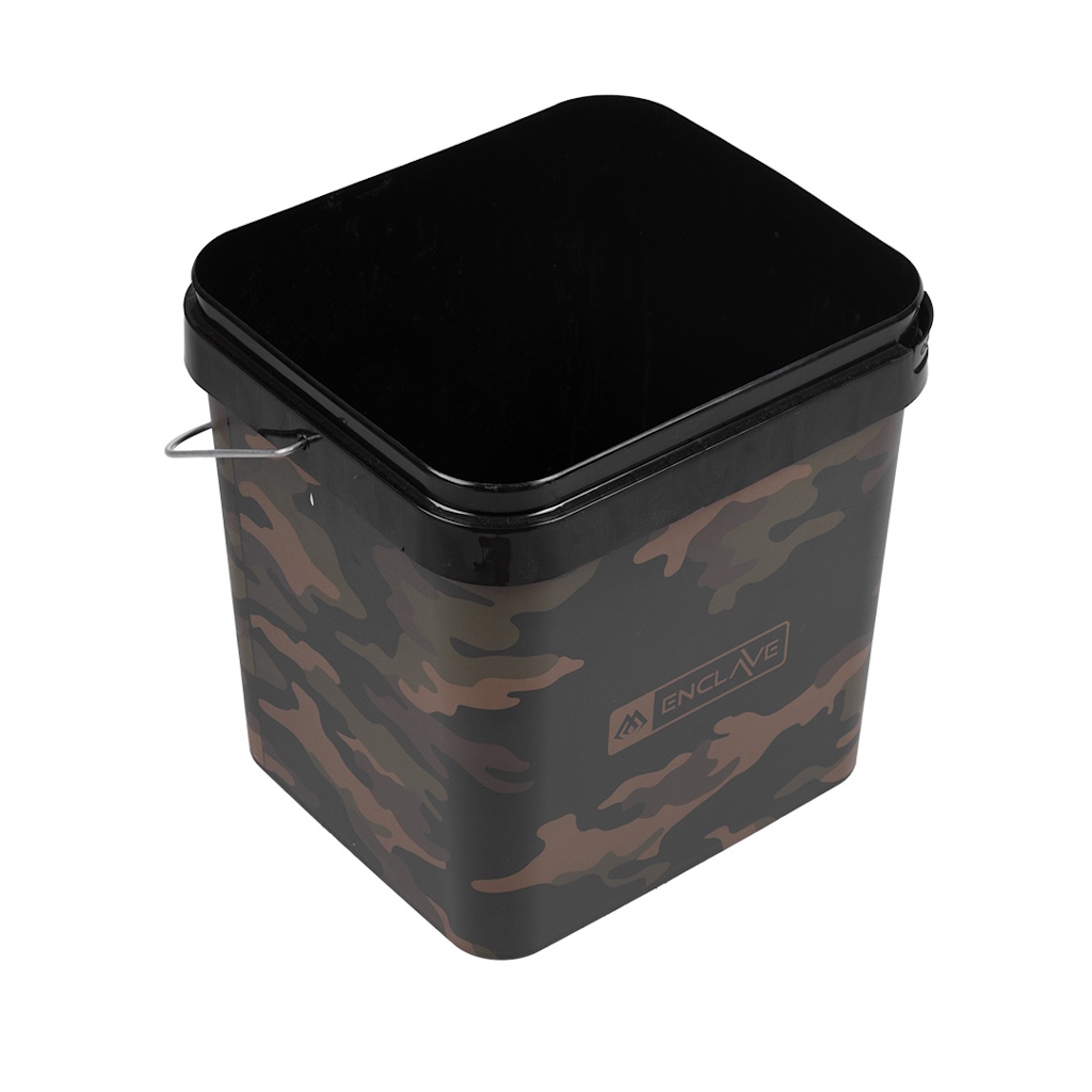 MIKADO Quadrat Eimer mit Deckel Camo 10 l