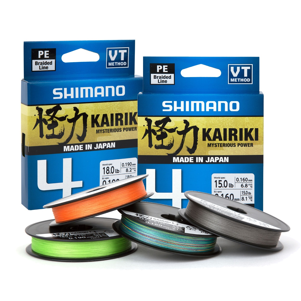 Shimano Kairiki 4 Mantis Green 150 m 0,16 mm / 8,1 kg