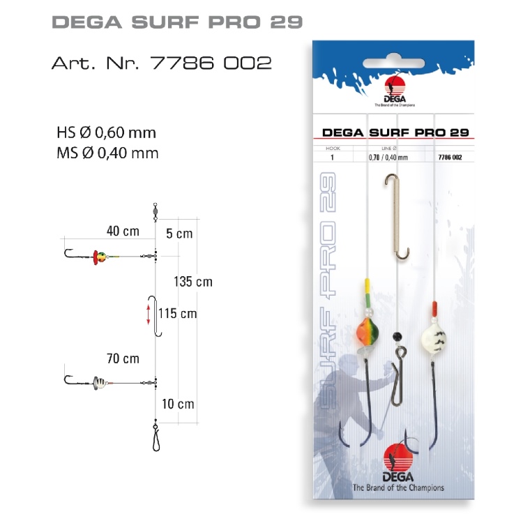 DEGA Surf Pro Rig 29