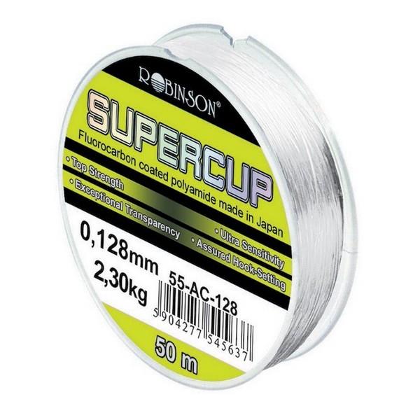 Supercup Fluorcarbon Vorfachmaterial 50m Supercup Fluorcarbon Vorfachmaterial 50m